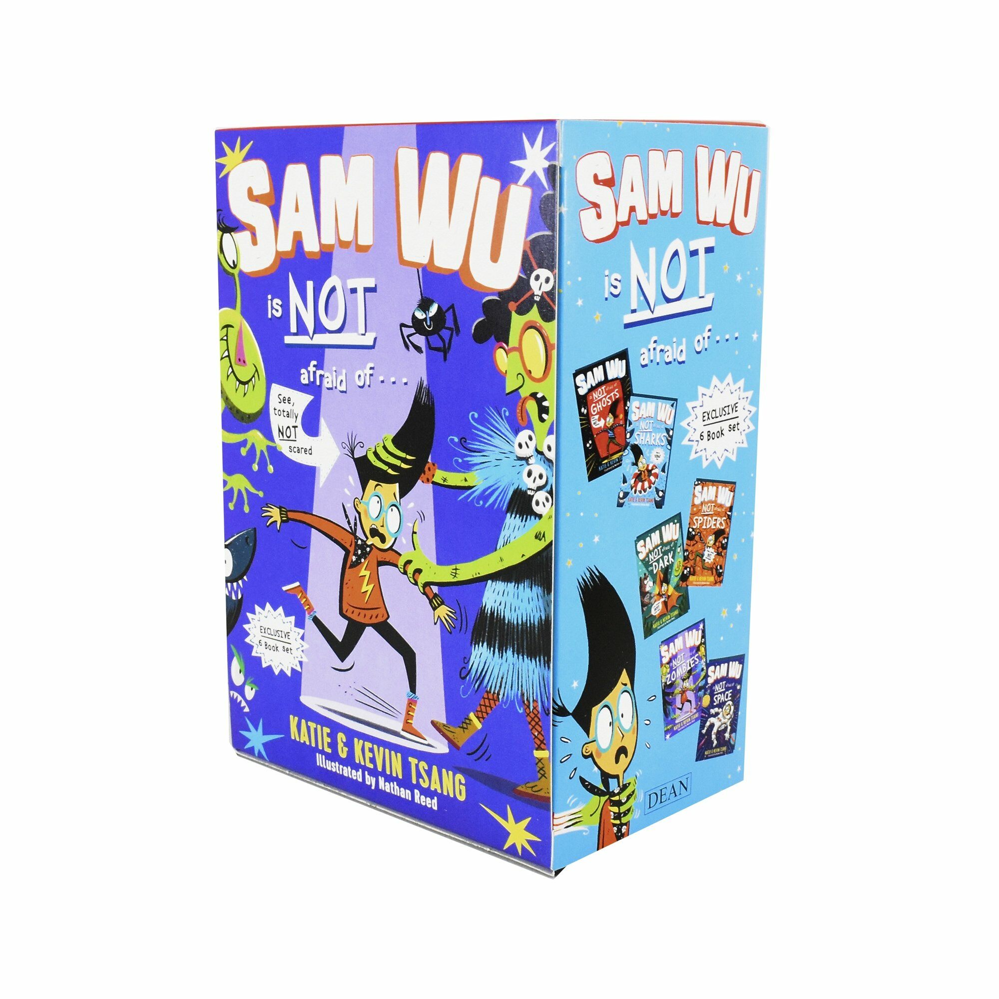 Sam Wu Is NOT Afraid Of Series 6 Books Collection Box Set (Papearback 6권)