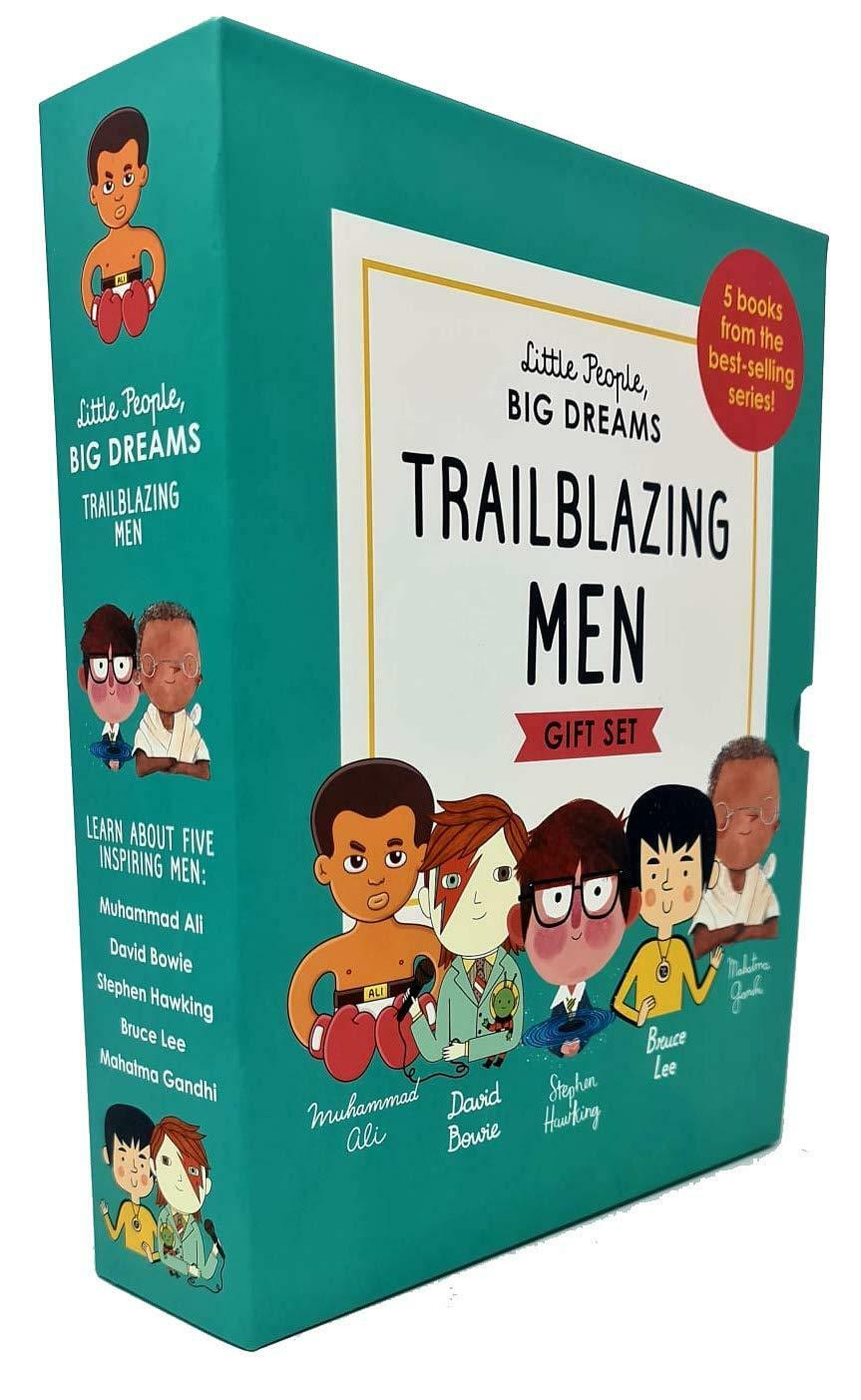 Little People Big Dreams Trailblazing Men Gift 5 Books Box Collection Set (Hardcover 5권)