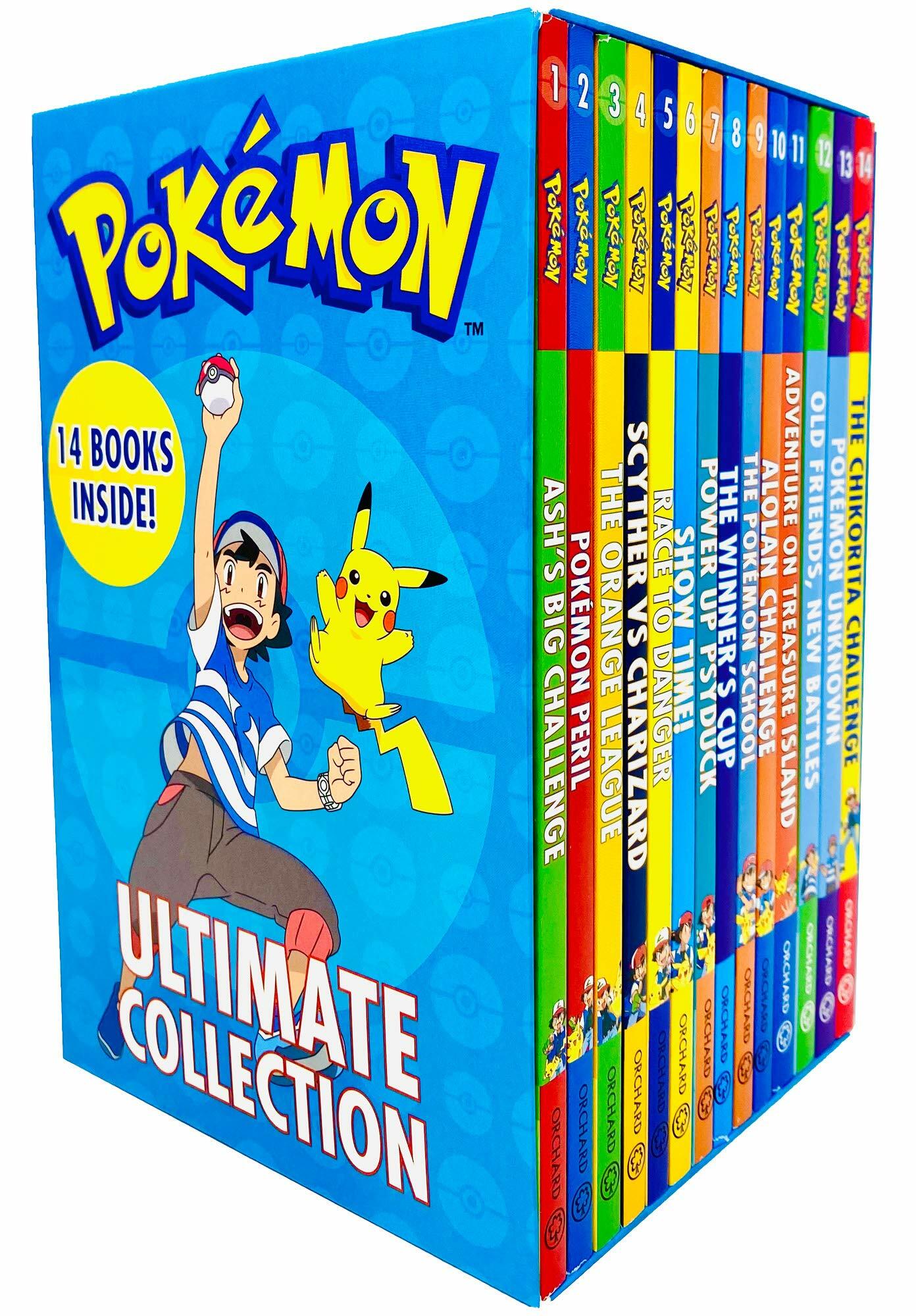 Pokemon Ultimate Collection Series Books 1-14 Set (Paperback 14권)