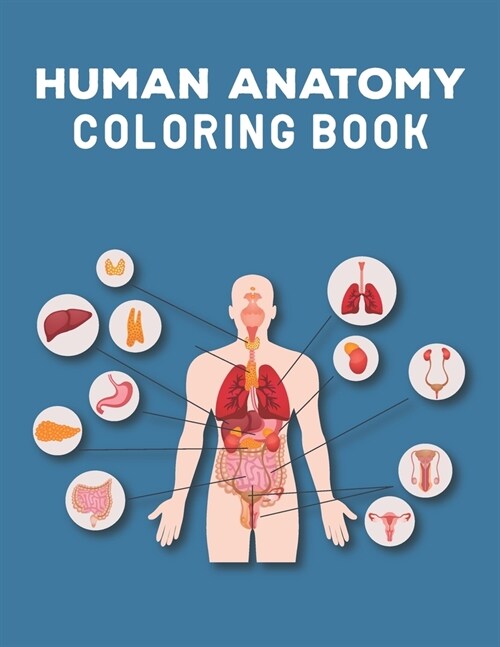 Human Anatomy Coloring Book (Paperback)