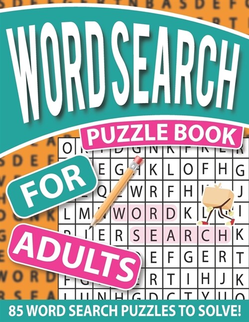 Word Search Puzzle Book For Adults: Exercise Your Brain & Nourish Your Spirit With Word Search Puzzle Book (Paperback)