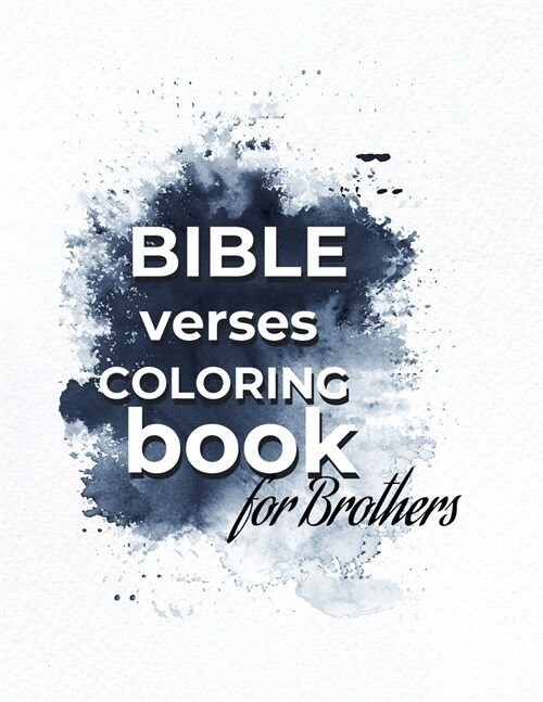 Bible Verses Coloring Book For Brothers (Paperback)
