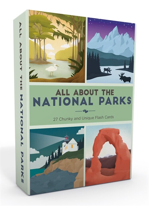 All about the National Parks: 27 Chunky and Unique Flash Cards (Other)