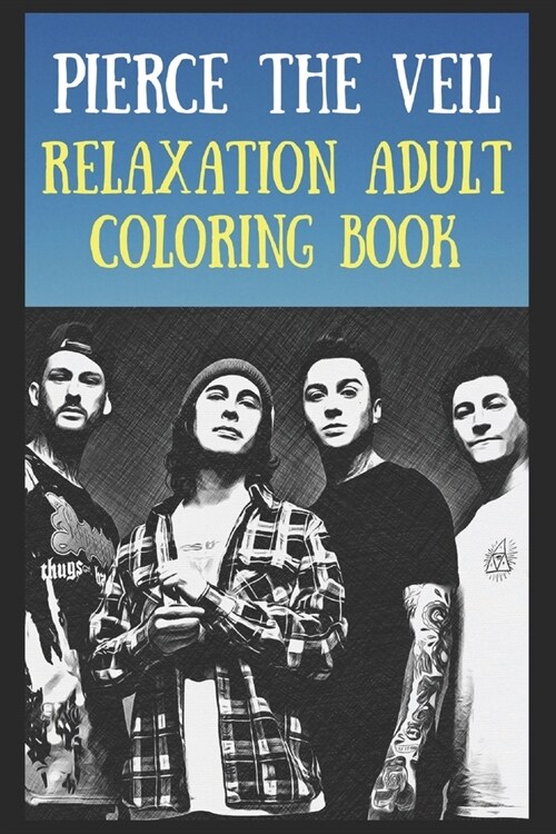 Relaxation Adult Coloring Book : A Peaceful and Soothing Coloring Book That Is Inspired By Pop/Rock Bands, Singers or Famous Actors (Paperback)