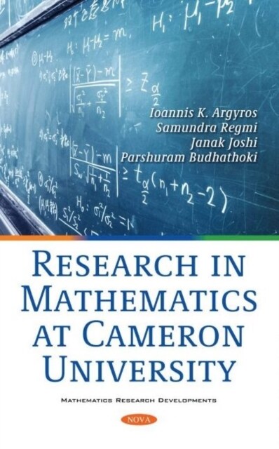 Research in Mathematics at Cameron University (Hardcover)