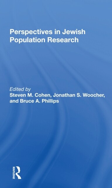 Perspectives In Jewish Population Research (Paperback, 1)