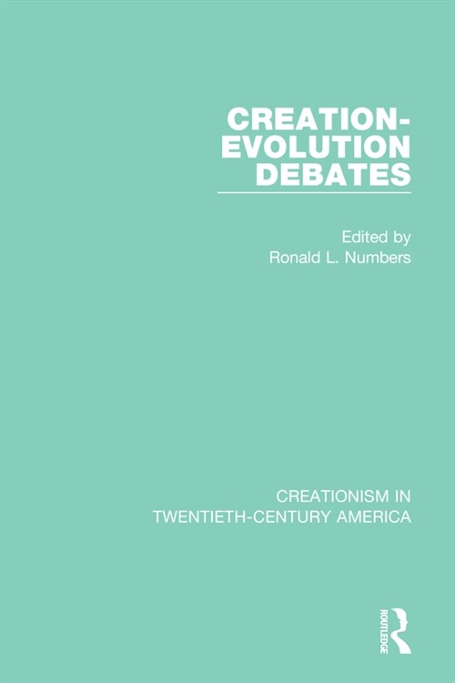 Creation-Evolution Debates (Hardcover)