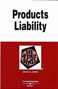 Products Liability in a Nutshell (Paperback, 8th)