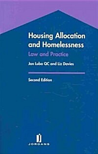 Housing Allocation and Homelessness (Paperback, CD-ROM, 2nd)