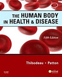 [중고] The Human Body in Health & Disease (Paperback, CD-ROM, 5th)
