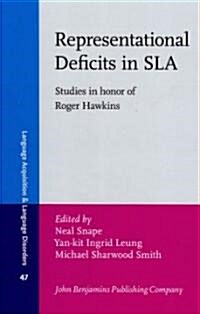 Representational Deficits in SLA (Hardcover)