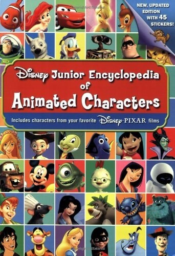 Disney Junior Encyclopedia of Animated Characters (Paperback, STK, New, Updated)
