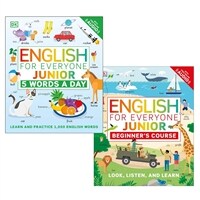 DK English for Everyone Junior: Beginner's Course + 5 Words a Day (Paperback 2권 + Free Online Audio)