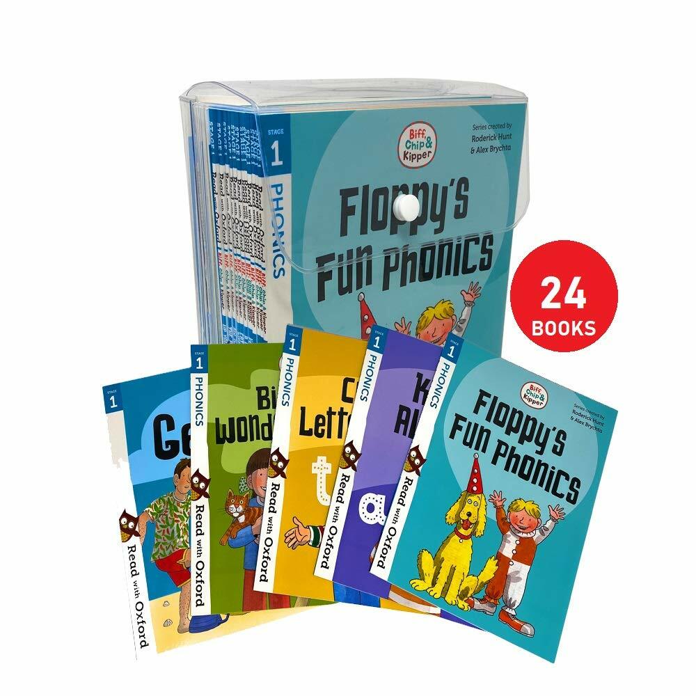 Biff, Chip and Kipper Level Stage 1 Very First Read with Oxford 24 Books Set (Paperback 24권)