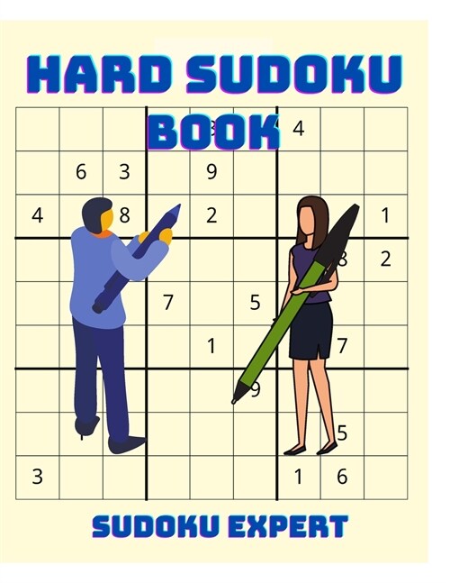 Hard Sudoku Book - Great Sudoku Puzzles Book for Adults (Paperback)