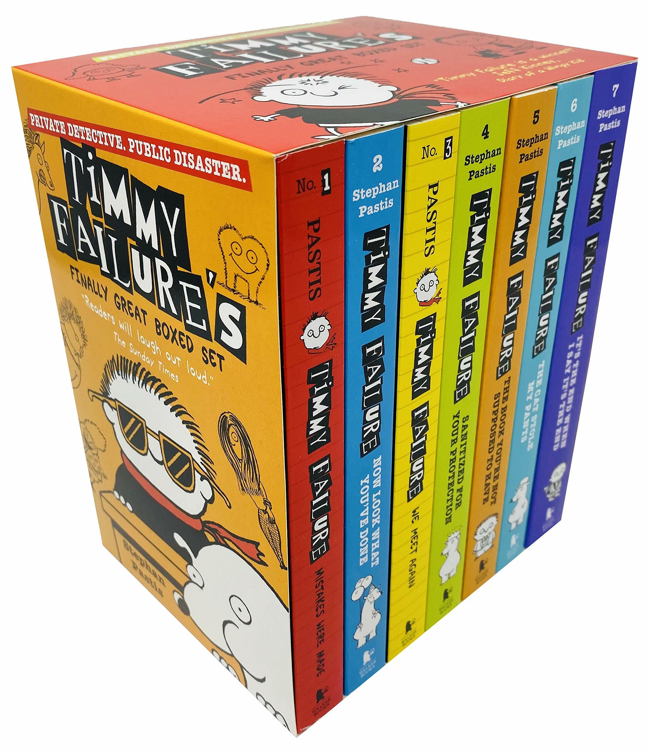 [중고] Timmy Failure‘s Finally Great 7 Books Collection Boxed Set (Paperback 7권)