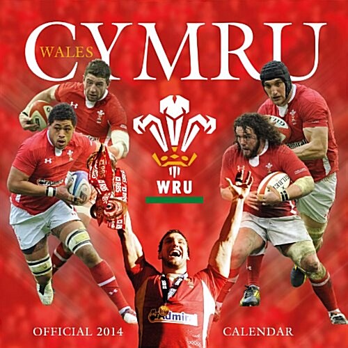 Official Welsh Rugby Union 2014 Calendar (Paperback)
