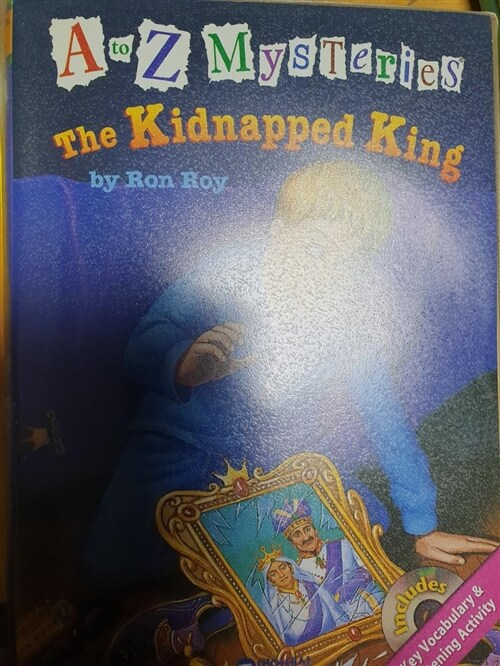 [중고] A to Z Mysteries #K : The Kidnapped King (Paperback + Audio CD 2장) (Paperback + Audio CD 2장)