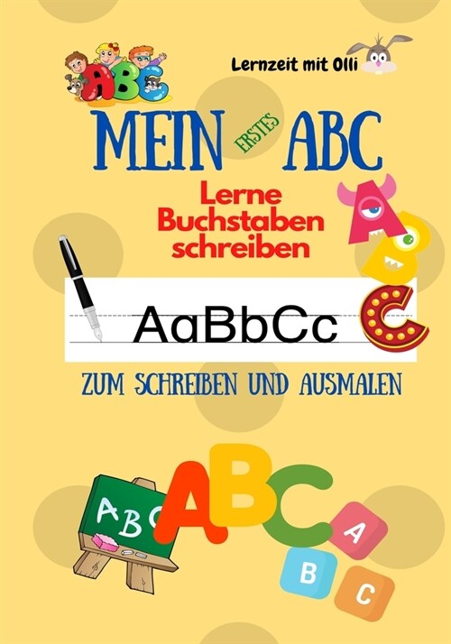 Mein Erstes ABC: lerne Buchstaben schreiben (Paperback)
