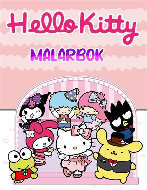 Hello Kitty M?arbok: Perfekt present till HELLO KITTY fans, med 89 felfria h?kvalitativa illustrationer av karakt?erna att f?ga. (Paperback)