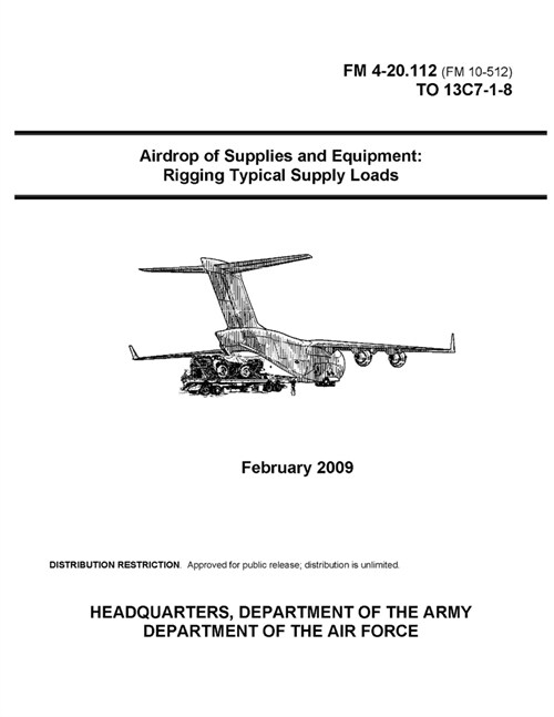 FM 4-20.112 Airdrop of Supplies and Equipment: Rigging Typical Supply Loads (Paperback)