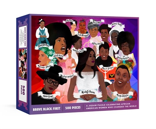 Brave. Black. First. Puzzle: A Jigsaw Puzzle and Poster Celebrating African American Women Who Changed the World: Jigsaw Puzzles for Adults and Jig (Board Games)