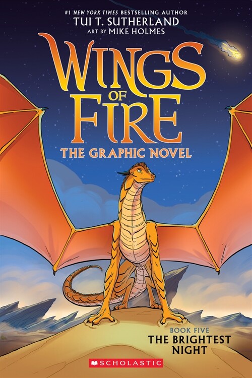 Wings of Fire Graphic Novel #5 : The Brightest Night (Paperback)