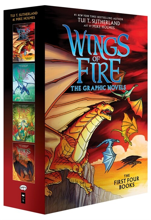 Wings of Fire #1-#4: A Graphic Novel Box Set (Wings of Fire Graphic Novels #1-#4) (Paperback)