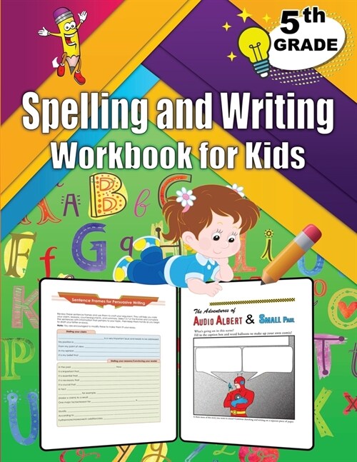 5th Grade Spelling and Writing Workbook for Kids: 5th Grade Spelling & Writing, Spelling & Writing Educational Workbook for 5th Grade (Paperback)