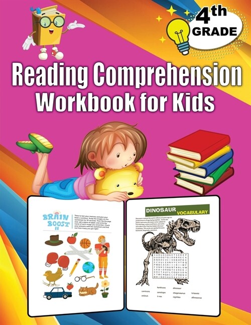 4th Grade Reading Comprehension Workbook for Kids: 4th Grade Reading Comprehension Workbook, Games and Activities to Support Grade 4 Skills (Paperback)