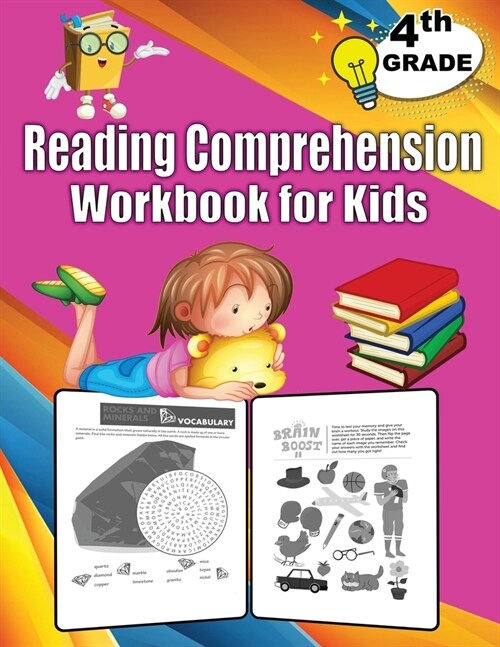 Reading Comprehension for 4th Grade: Games and Activities to Support Grade 4 Skills, 4th Grade Reading Comprehension Workbook (Paperback)