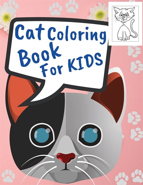 Cat Coloring Book For Kids (Paperback)