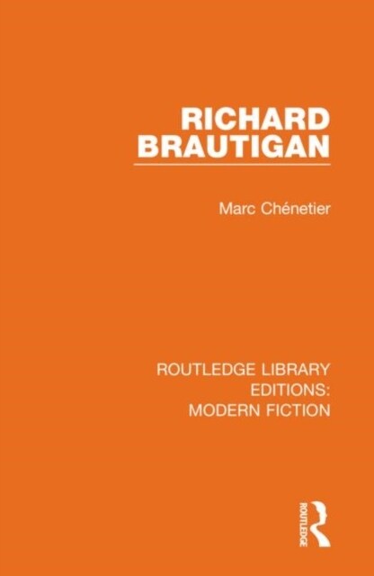 Richard Brautigan (Paperback, 1)