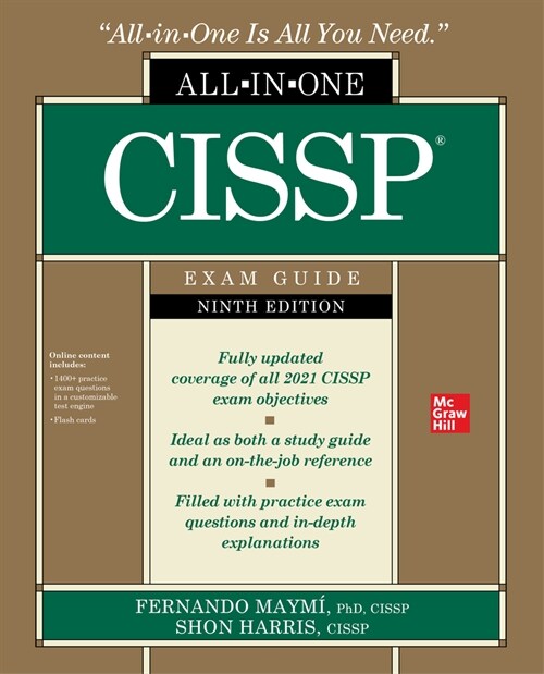 [중고] Cissp All-In-One Exam Guide, Ninth Edition (Hardcover, 9)