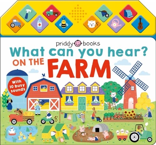What Can You Hear On The Farm? (Board Book)