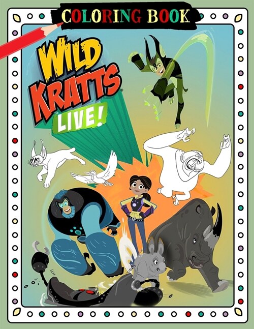 Wild Kratts Coloring Book (Paperback)