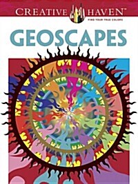 Creative Haven Geoscapes Coloring Book (Paperback, First Edition)