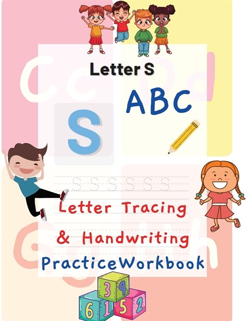 ABC Letter Tracing & Handwriting Practice Workbook: Alphabet Handwriting Practice workbook for kids: Preschool writing Workbook with Sight words for P (Paperback)