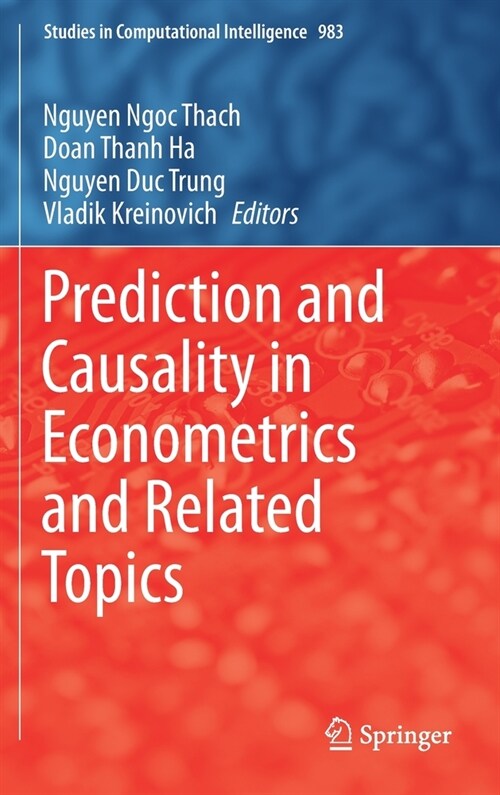 Prediction and Causality in Econometrics and Related Topics (Hardcover)