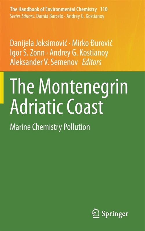 The Montenegrin Adriatic Coast: Marine Chemistry Pollution (Hardcover, 2021)