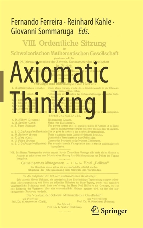 Axiomatic Thinking I (Hardcover)