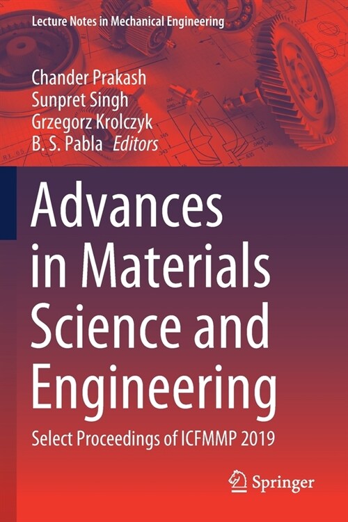 Advances in Materials Science and Engineering: Select Proceedings of Icfmmp 2019 (Paperback, 2020)