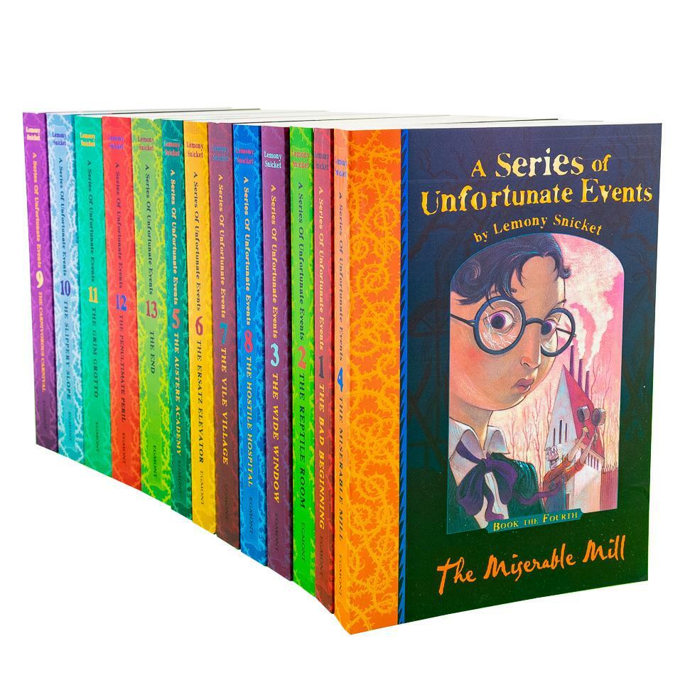 A Series of Unfortunate Events Series Lemony Snicket 13 Books Collection set (Paperback 13권)