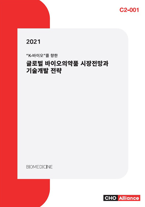 2021 글로벌 바이오의약품 시장전망과 기술개발 전략