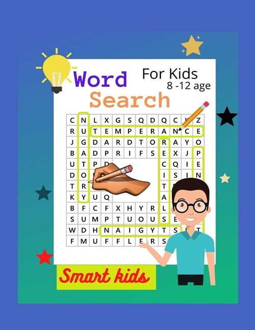 Words Search for Kids Ages 8-12: Challenging Search and Find Puzzle, 100+ Word Search Puzzles Book, Learn Vocabulary (New version) (Paperback)