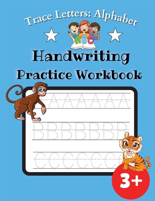 ABC Learning For Toddlers: Alphabet Handwriting Practice for Kids Preschool Writing Workbook with Sight Words for Kindergarten and Kids Ages 3-5 (Paperback)