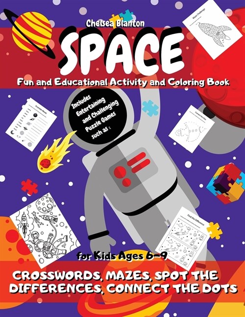 Space: Brain Games Learning Activities Homeschooling (Paperback)