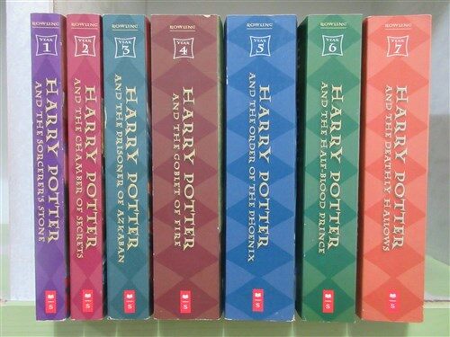[중고] Harry Potter Paperback Boxed Set Book 1-7 (Paperback, 미국판)