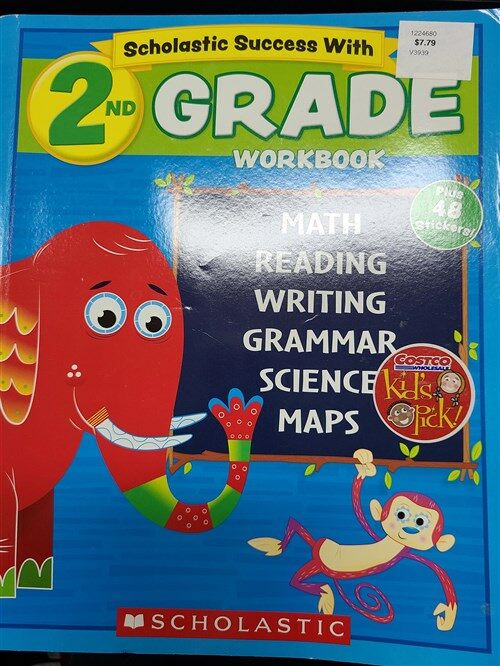 알라딘 [중고] Scholastic Success With 2nd Grade (Workbook, Answer Key 포함)