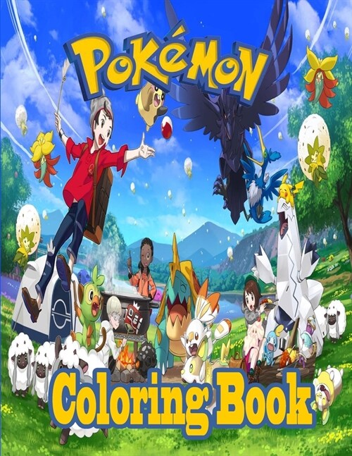 Pok?on Coloring Book (Paperback)